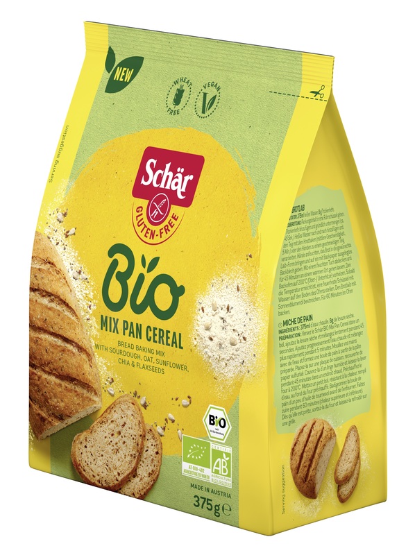 SCHAR BIO MIX PAN CEREAL 375 G - farmasconti.eu