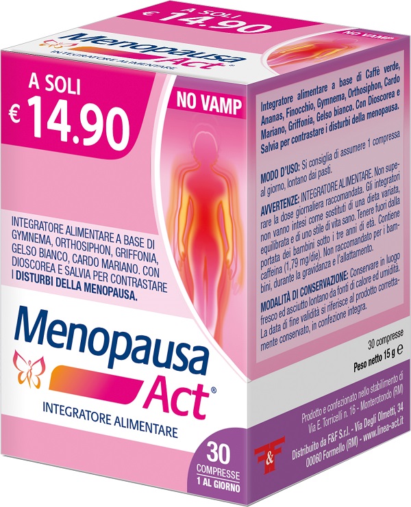 MENOPAUSA ACT 30 COMPRESSE - farmasconti.eu