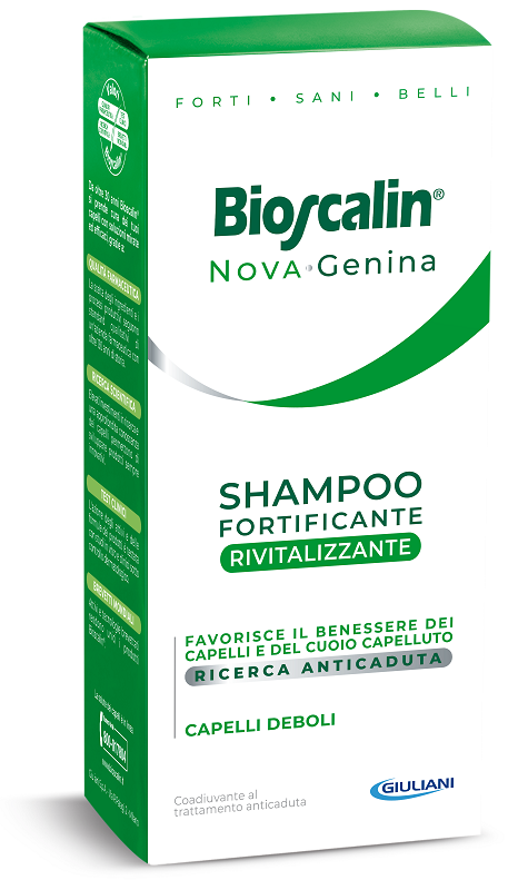 BIOSCALIN NOVA GENINA SHAMPOO FORTIFICANTE RIVITALIZZANTE 200 ML - farmasconti.eu