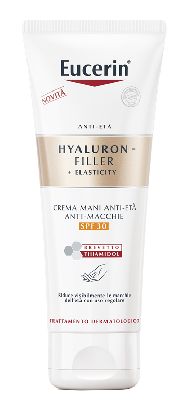 EUCERIN HYALURON FILLER + ELASTICITY CREMA MANI ANTI MACCHIE 75 ML - farmasconti.eu