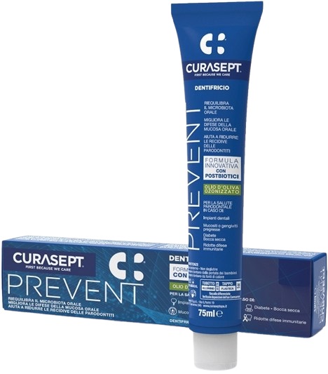 CURASEPT PREVENT DENTIFRICIO 75 ML - farmasconti.eu