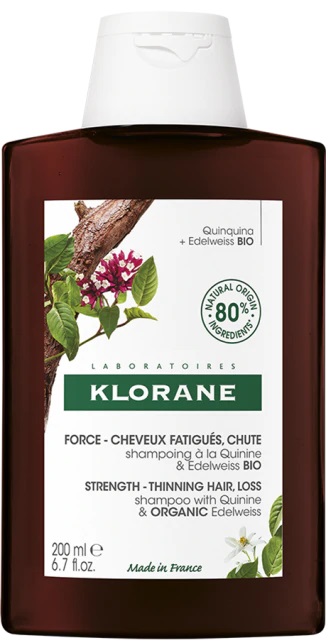 KLORANE SHAMPOO CHININA-STELLA ALPINA BIO 200 ML - farmasconti.eu