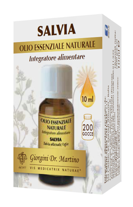 SALVIA OLIO ESSENZIALE NATURALE 10 ML - farmasconti.eu