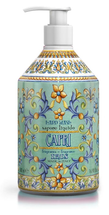 MAIOLICHE SAPONE LIQUIDO 500 ML IRIS OF CAPRI - farmasconti.eu