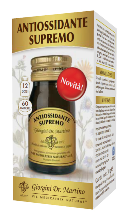 ANTIOSSIDANTE SUPREMO 60 PASTIGLIE - farmasconti.eu