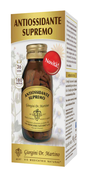 ANTIOSSIDANTE SUPREMO 180 PASTIGLIE - farmasconti.eu