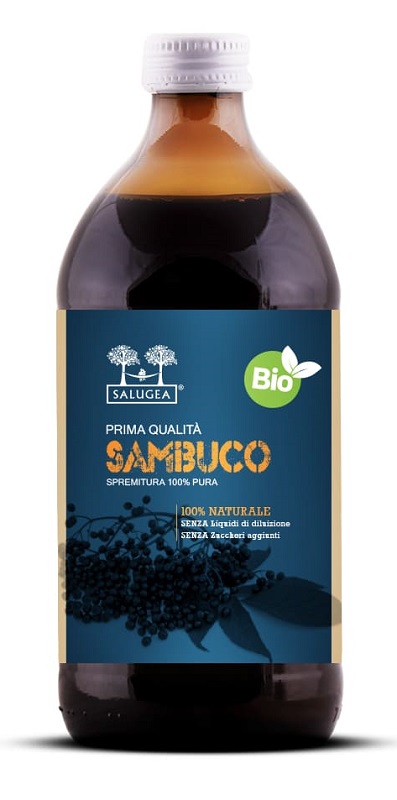 SALUGEA SUCCO SAMBUCO BIO 500 ML - farmasconti.eu