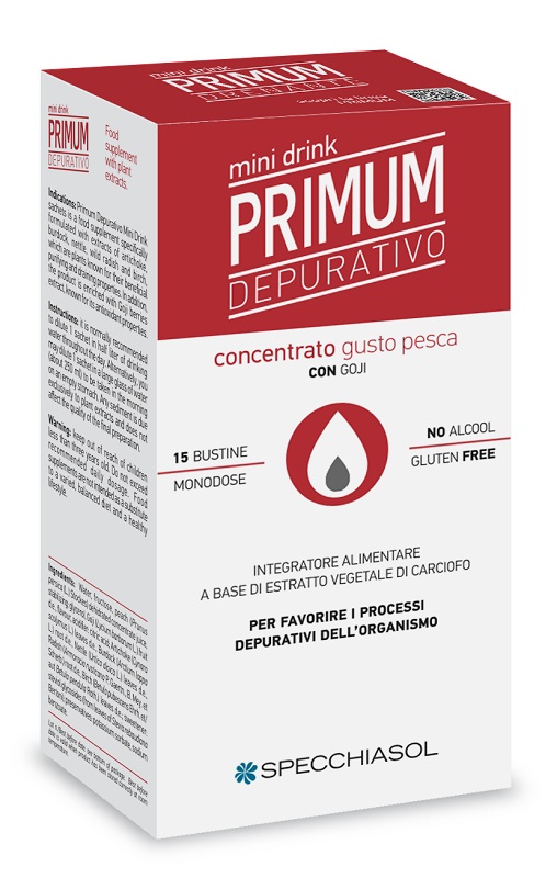 PRIMUM DEPURATIVO MINIDRINK PESCA 15 STICK DA 10 ML - farmasconti.eu