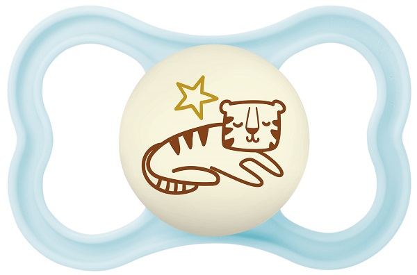 MAM SUCCHIETTO SUPREME NIGHT 16+ SILICONE SINGLE BOX MASCHIO - farmasconti.eu