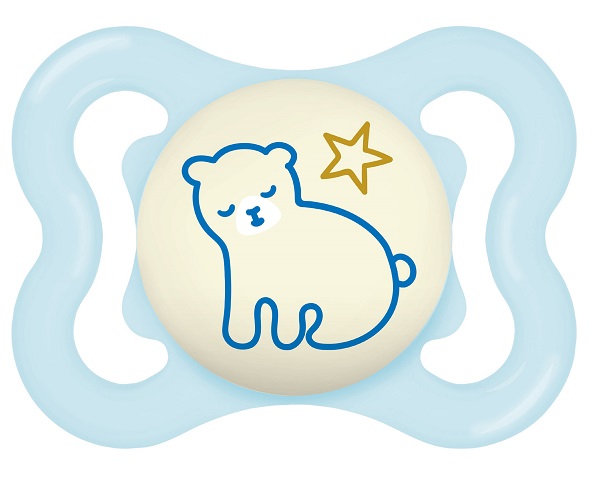 MAM SUCCHIETTO SUPREME NIGHT 2-6 SILICONE SINGLE BOX MASCHIO - farmasconti.eu