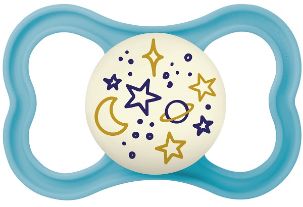 MAM SUCCHIETTO SUPREME NIGHT 6+ SILICONE SINGLE BOX MASCHIO - farmasconti.eu