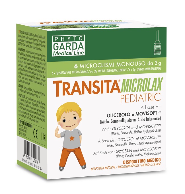 TRANSITA MICROLAX PEDIATRIC 6 MICROCLISMI DA 3 G - farmasconti.eu
