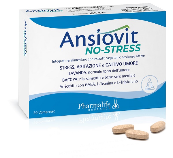 ANSIOVIT NO STRESS 30 COMPRESSE - farmasconti.eu