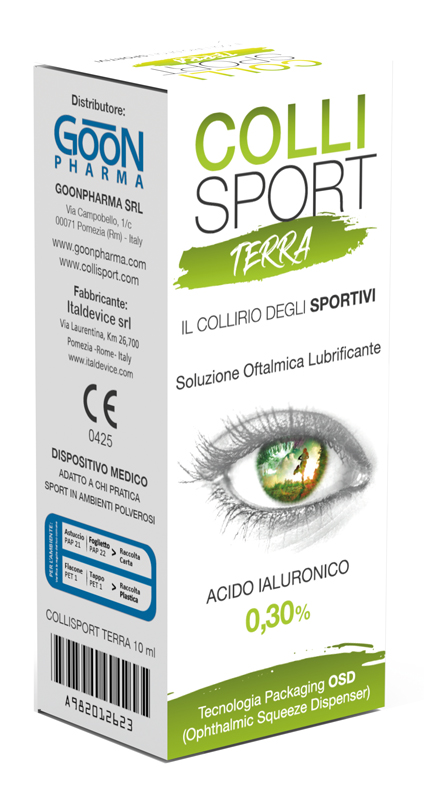 COLLISPORT TERRA SOLUZIONE OFTALMICA LUBRIFICANTE 10 ML - farmasconti.eu