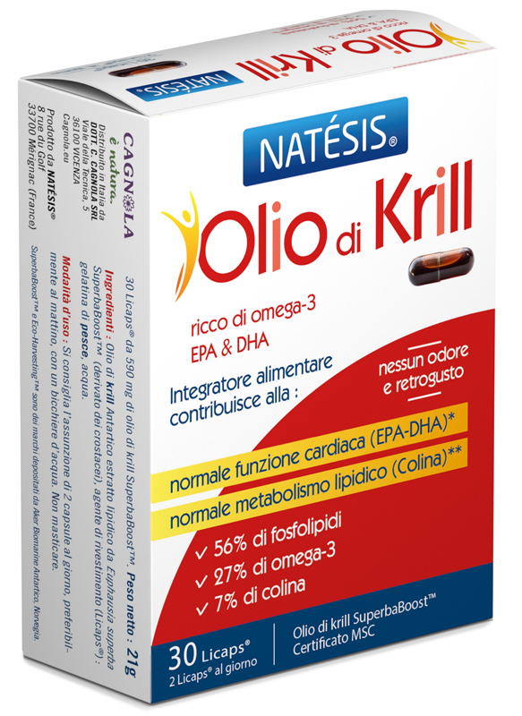 OLIO DI KRILL 30 CAPSULE - farmasconti.eu