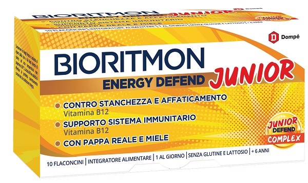 BIORITMON ENERGY DEFEND JUNIOR 10 FLACONCINI 10 ML - farmasconti.eu