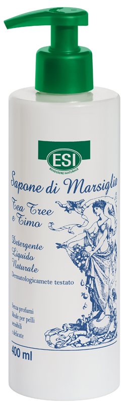 ESI SAPONE MARSIGLIA TEA TREE E TIMO 400 ML - farmasconti.eu