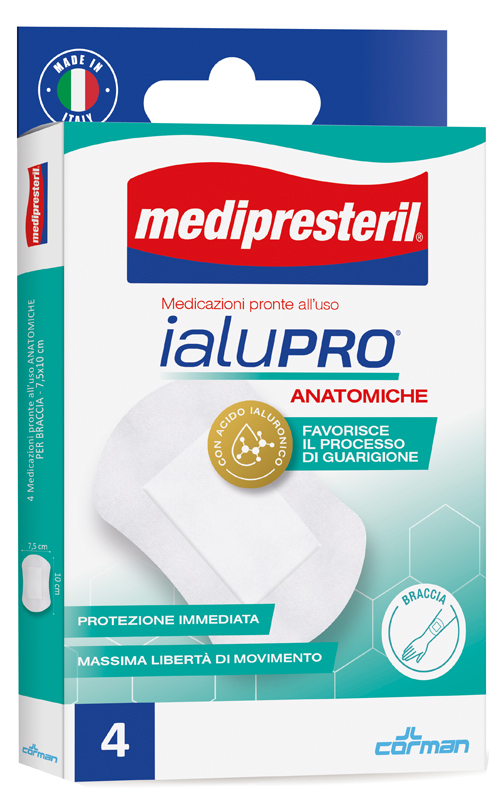 MEDIPRESTERIL IALUPRO BRACCIA 7,5X10 CM 4 PEZZI - farmasconti.eu
