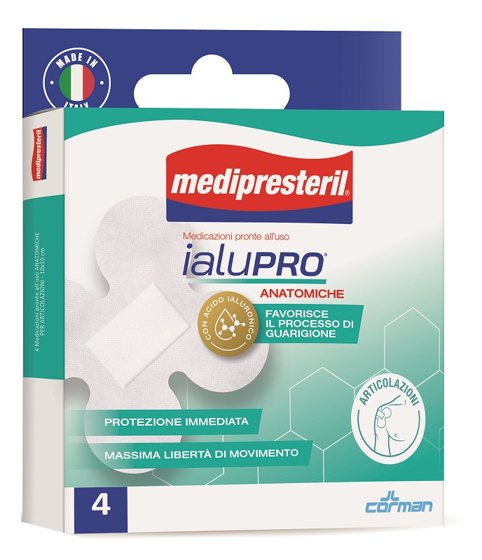 MEDIPRESTERIL IALUPRO ARTICOLAZIONI 10X10 CM 4 PEZZI - farmasconti.eu