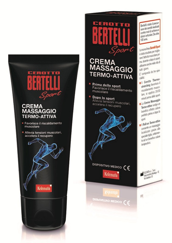 BERTELLI CEROTTO SPORT CREMA MASSAGGIO TERMO ATTIVA 75 ML - farmasconti.eu