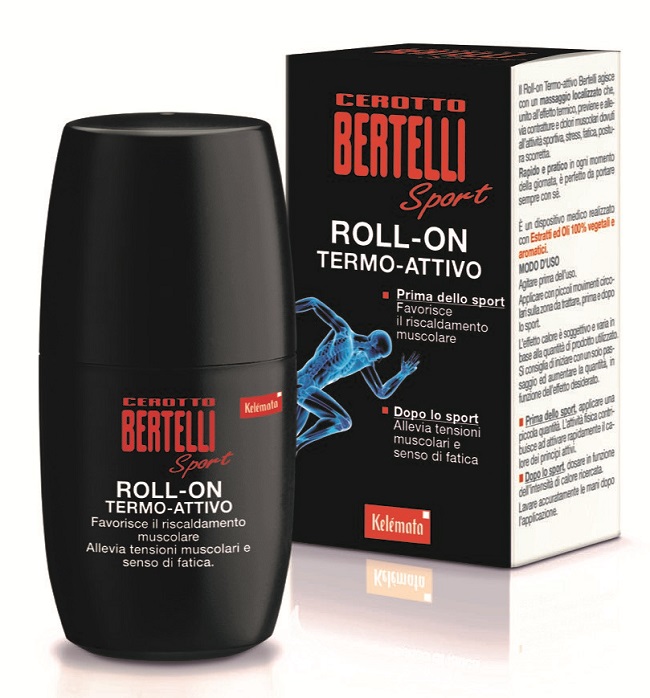 BERTELLI CEROTTO SPORT ROLL-ON TERMO-ATTIVO 50 ML - farmasconti.eu