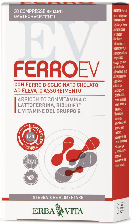 FERRO EV RETARD 30 COMPRESSE GASTRORESISTENTI - farmasconti.eu