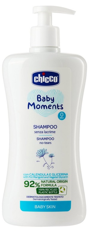CHICCO BABY MOMENTS SHAMPOO SENZA LACRIME 500 ML - farmasconti.eu