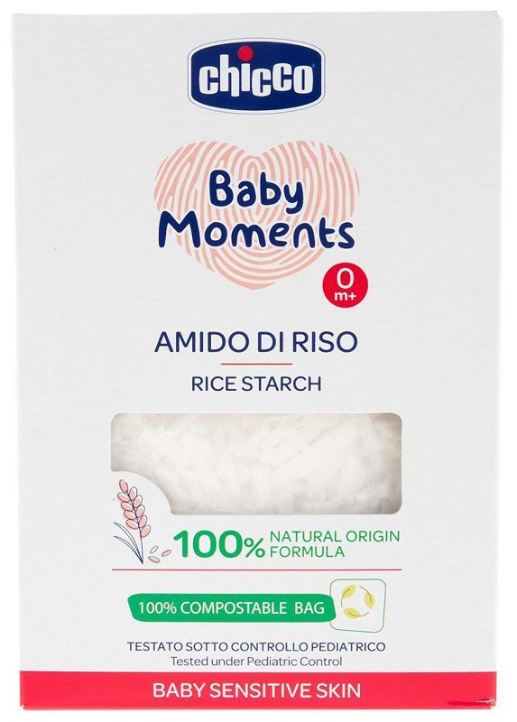 CHICCO BABY MOMENTS AMIDO DI RISO SENS 250 G - farmasconti.eu