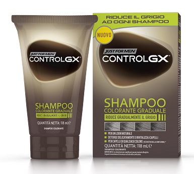 JUST FOR MEN CONTROL GX SHAMPOO COLORANTE GRADUALE 150 ML - farmasconti.eu