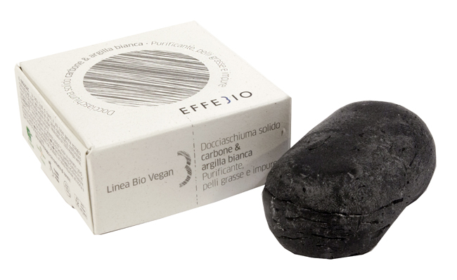 EFFEBIO DOCCIASCHIUMA SOLIDO CARBONE E ARGILLA BIANCA 75 G - farmasconti.eu