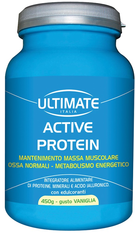 ULTIMATE ACTIVE PROTEIN VANIGLIA 450 G - farmasconti.eu