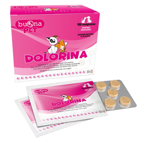 DOLORINA 100 COMPRESSE MASTICABILI - farmasconti.eu