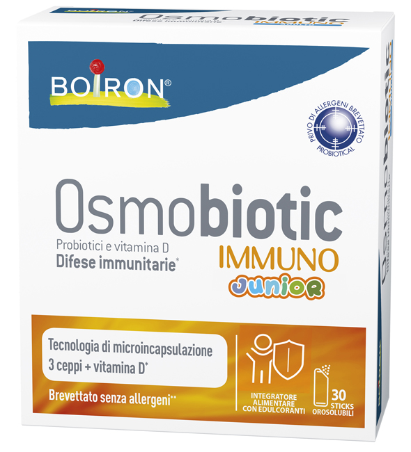 OSMOBIOTIC IMMUNO JUNIOR 30 STICK - farmasconti.eu
