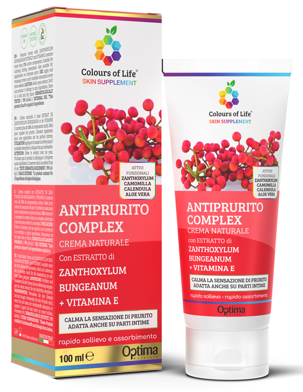 COLOURS OF LIFE SKIN SUPPLEMENTE ANTIPRURITO COMPLEX CREMA 100 ML - farmasconti.eu