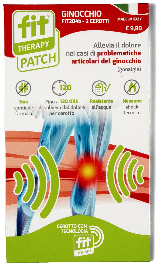 CEROTTO FIT THERAPY GINOCCHIO 2 PEZZI - farmasconti.eu