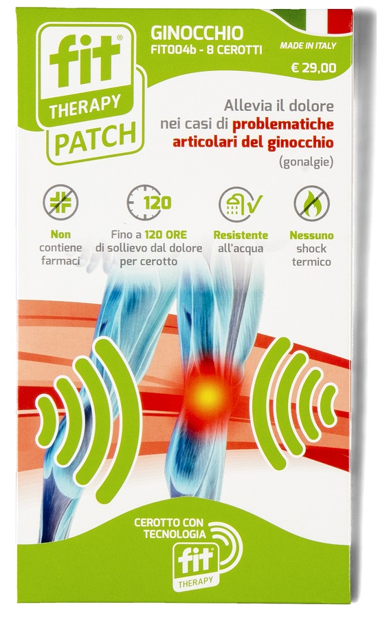 CEROTTO FIT THERAPY GINOCCHIO 8 PEZZI - farmasconti.eu