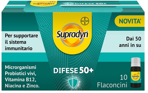 SUPRADYN DIFESE 50+ 10 FLACONCINI 10 ML - farmasconti.eu