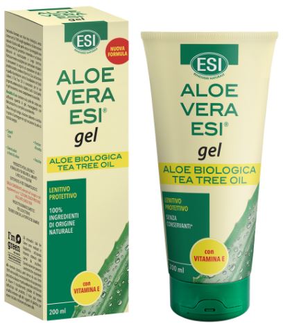 ESI ALOE VERA GEL VITAMINA E + TEA TREE 200 ML - farmasconti.eu