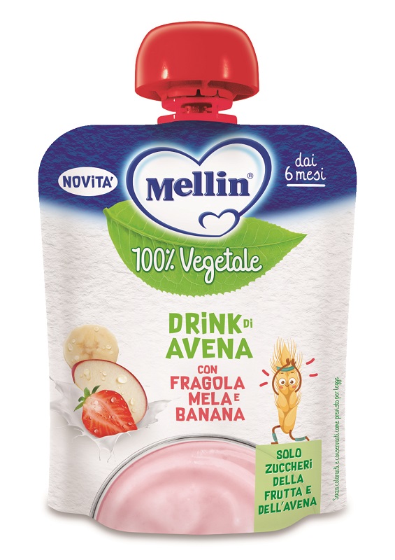 MELLIN POUCH AVENA MELA FRAGOLA BANANA 90 G - farmasconti.eu