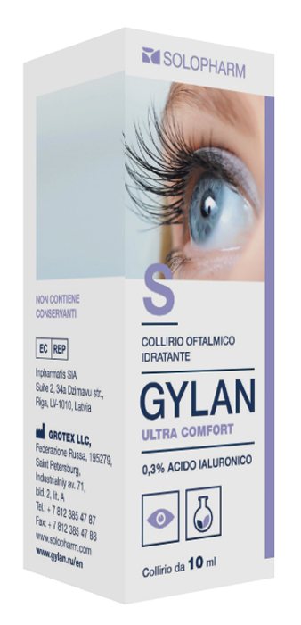 GYLAN ULTRA COMFORT GOCCE OFTALMICHE 10 ML - farmasconti.eu