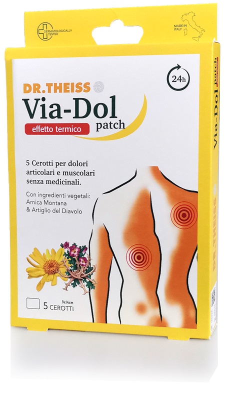 THEISS VIA-DOL PATCH EFFETTO TERMICO 5 PEZZI - farmasconti.eu