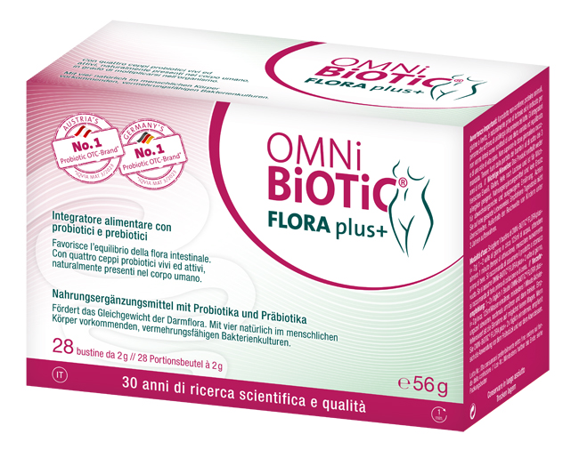OMNI BIOTIC FLORA PLUS+ 28 BUSTINE DA 2 G - farmasconti.eu