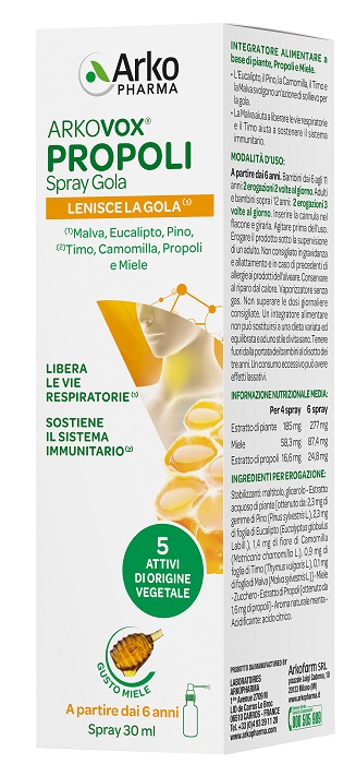 ARKOVOX PROPOLI SPRAY 30 ML - farmasconti.eu