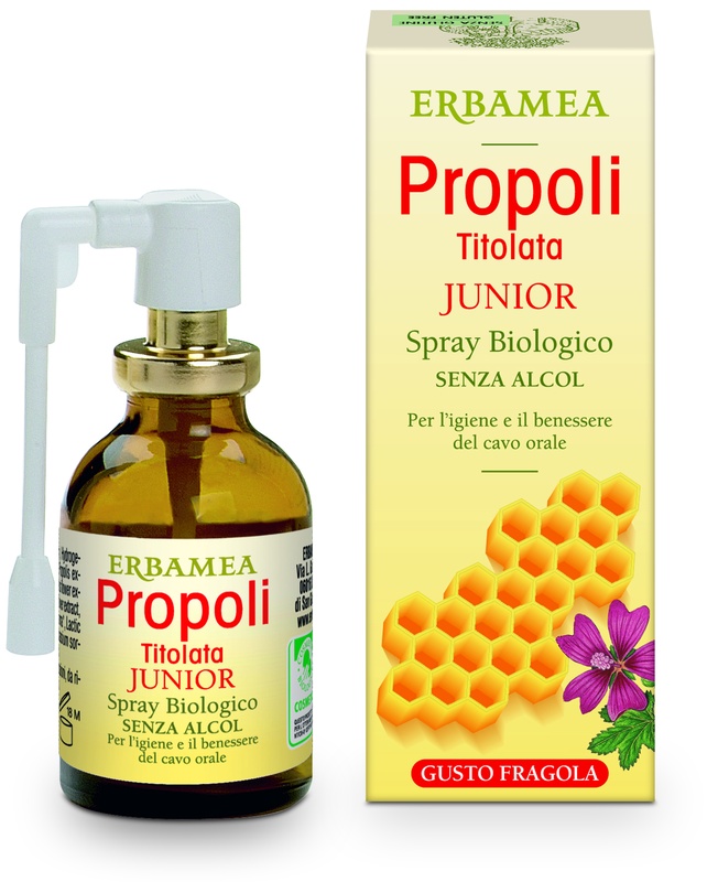 PROPOLI TITOLATA SPRAY JUNIOR BIOLOGICO 20 ML - farmasconti.eu