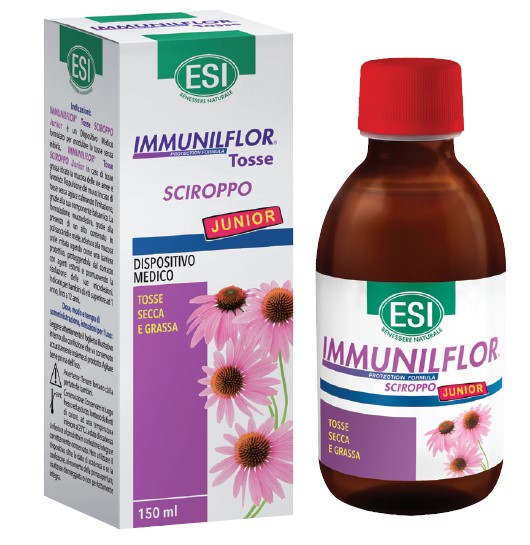 ESI IMMUNILFLOR SCIROPPO TOSSE JUNIOR 150 ML - farmasconti.eu