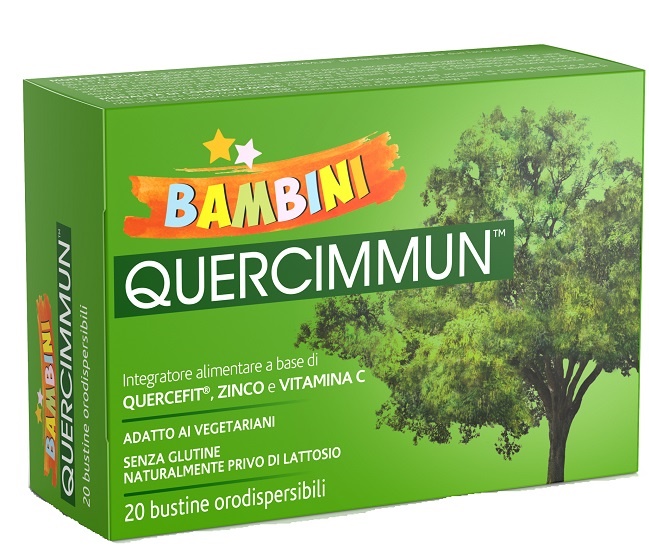 QUERCIMMUN BAMBINI 20 BUSTINE OROSOLUBILI - farmasconti.eu