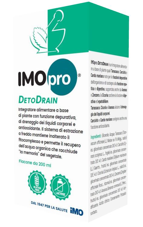 IMOPRO DETODRAIN 200 ML - farmasconti.eu
