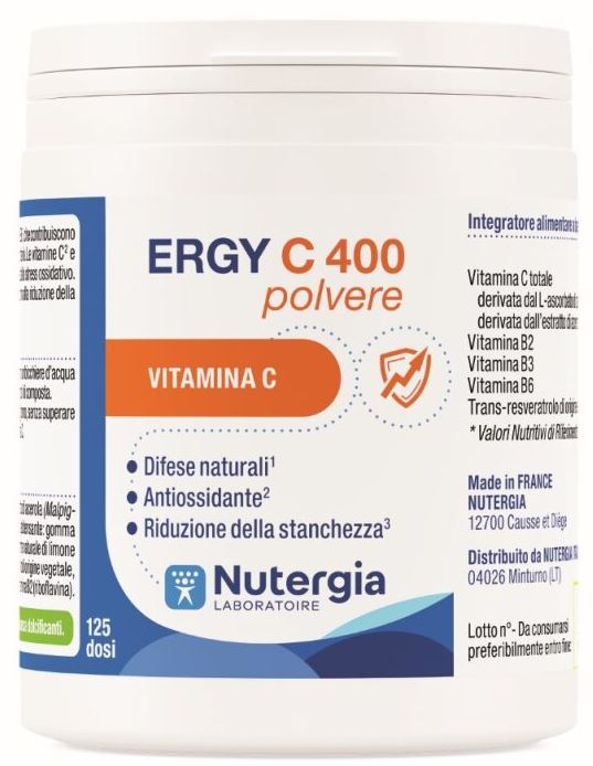 ERGY C 400 POLVERE 125 G - farmasconti.eu