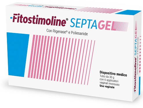 GEL VAGINALE FITOSTIMOLINE SEPTAGEL 30 G CON 6 APPLICATORI MONOUSO - farmasconti.eu