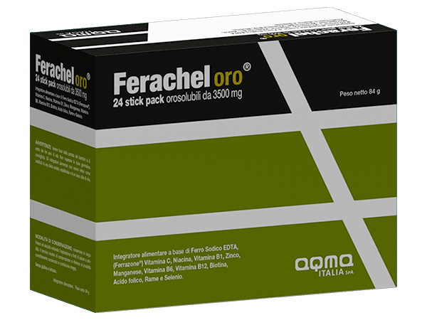 FERACHEL ORO 24 STICK OROSOLUBILI - farmasconti.eu